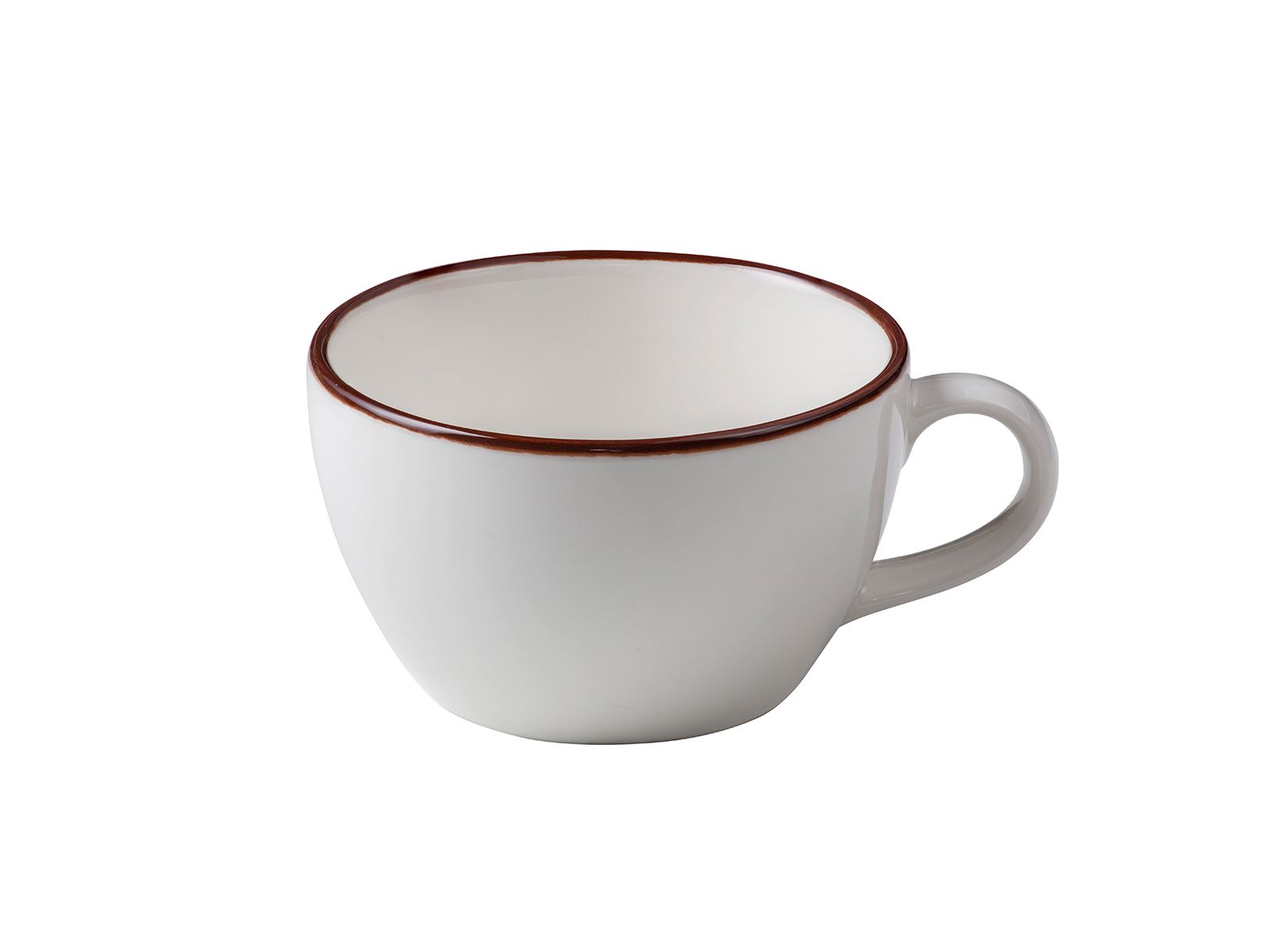 Modest Brown 230 cc Cappuccino Cup