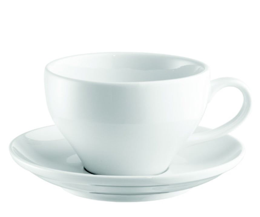 Cappuccino Fincanı Ve Tabağı