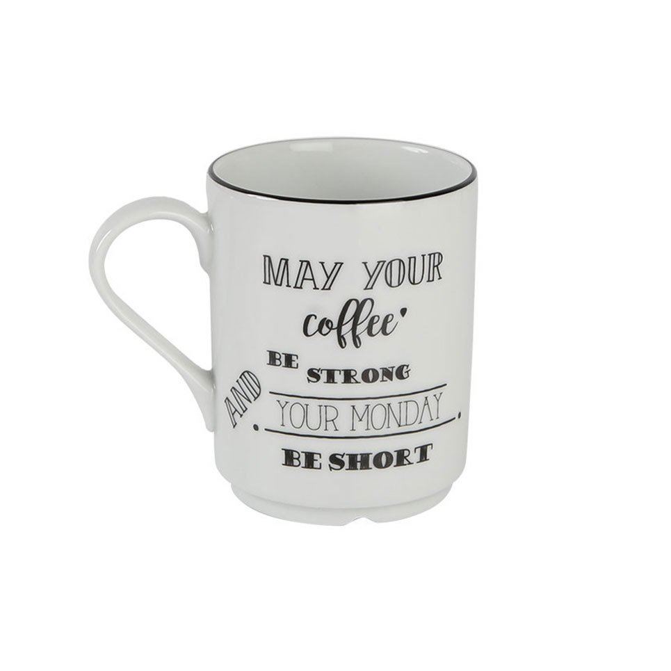 Be Happy Porselen Kupa 345 cc A+P