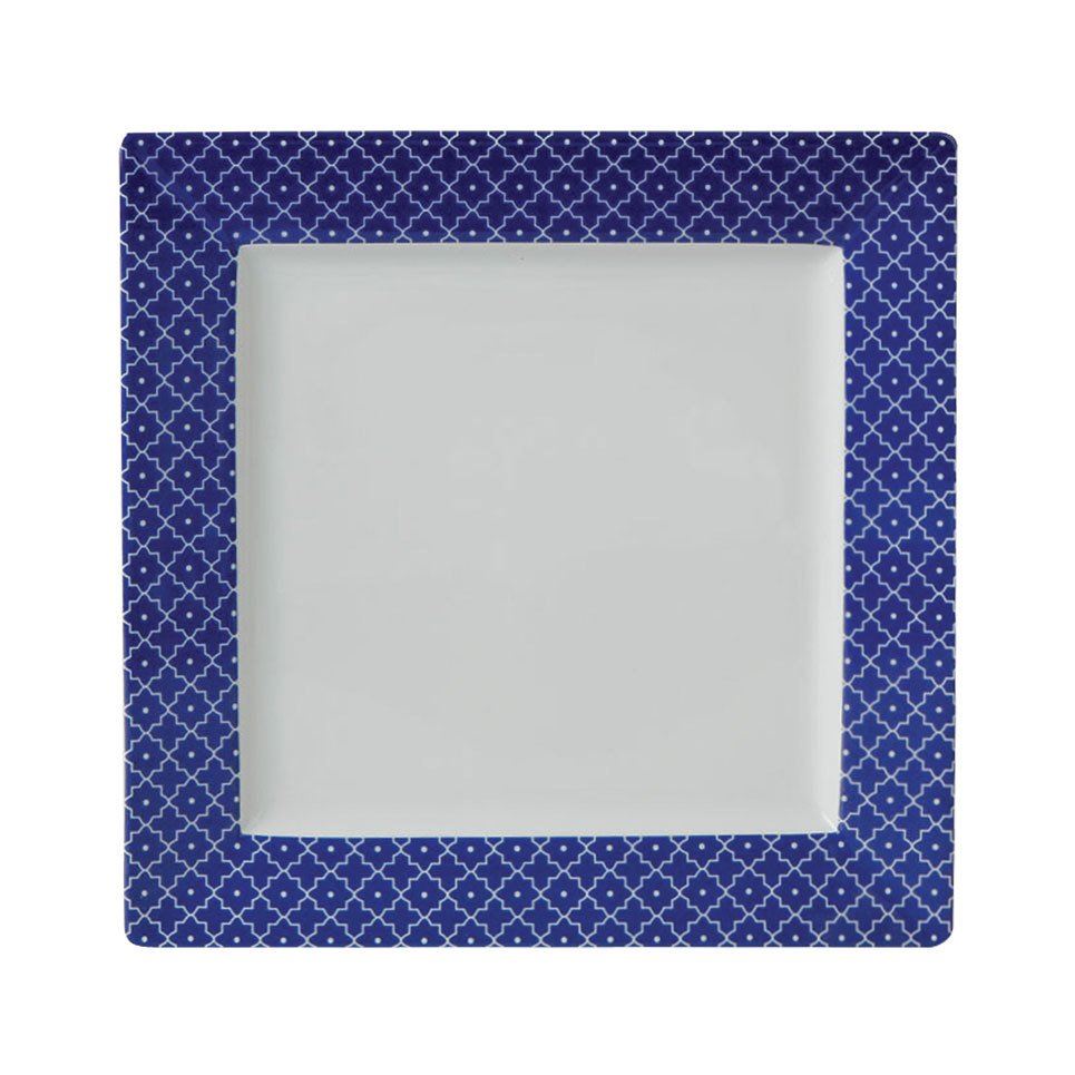 Blue Passion  Porselen Düz Tabak