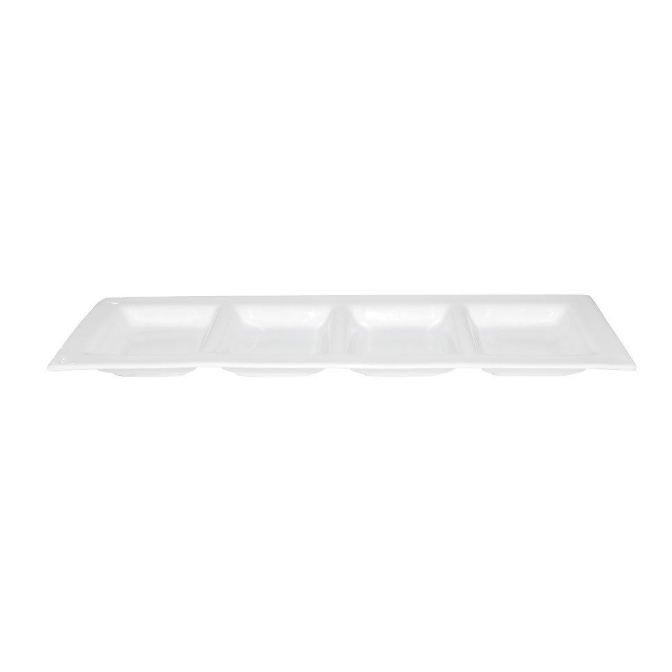 Porselen 4 Bölmeli Meze Tabağı 39 cm A+P