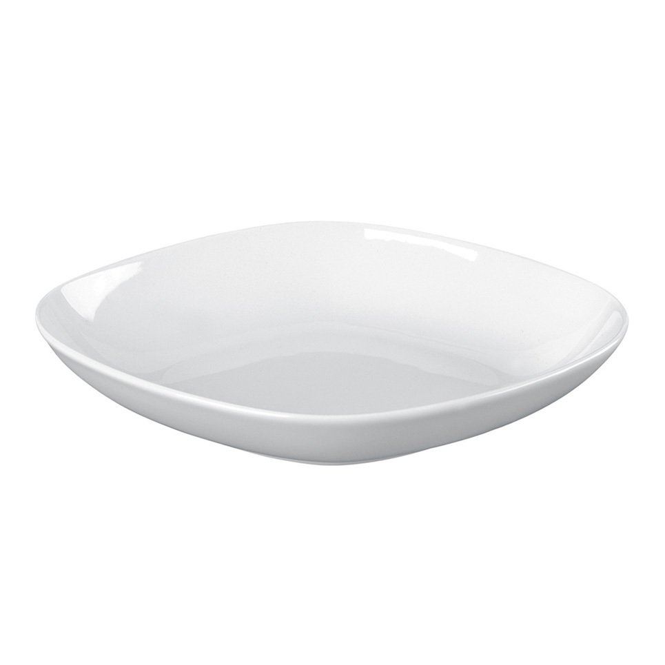 Perspective Porcelain Deep Plate