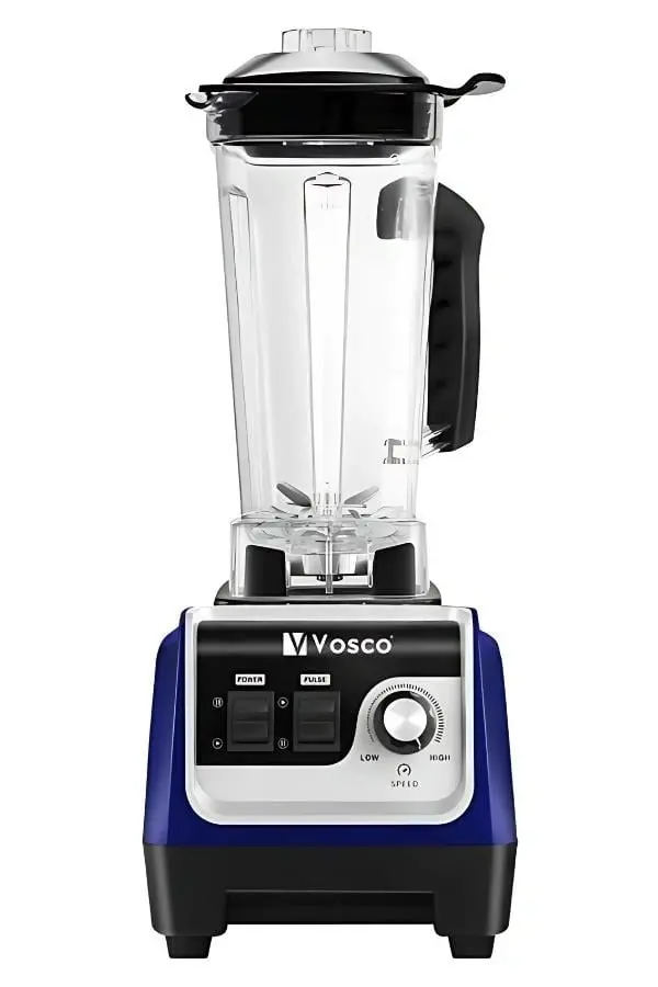 Vosco Bar Blender Manuel 2 Lt Buz Kırıcılı Mavi