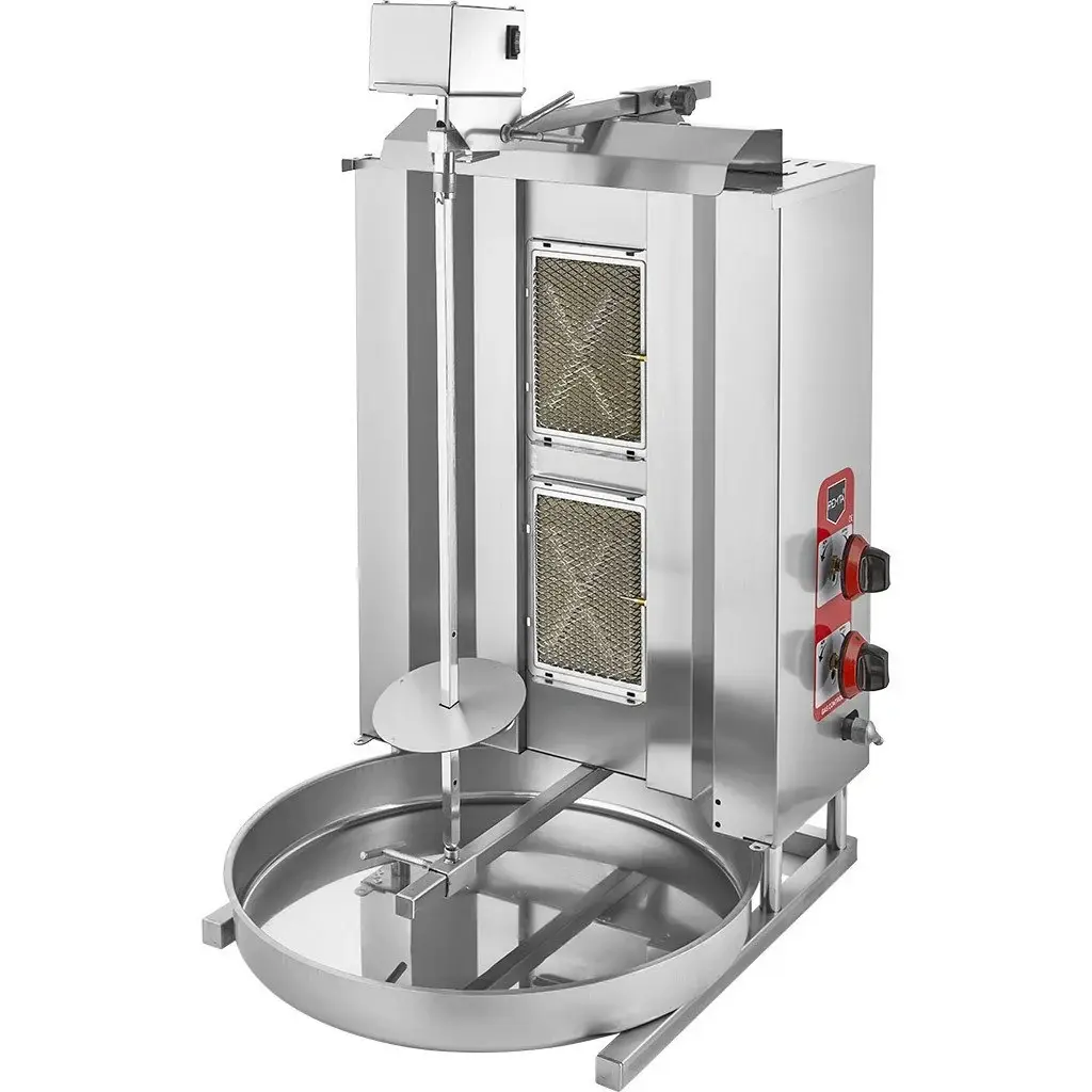 Remta D04(M) 2 Radyanlı Üstten Motorlu Gazlı (CE) Döner Ocağı