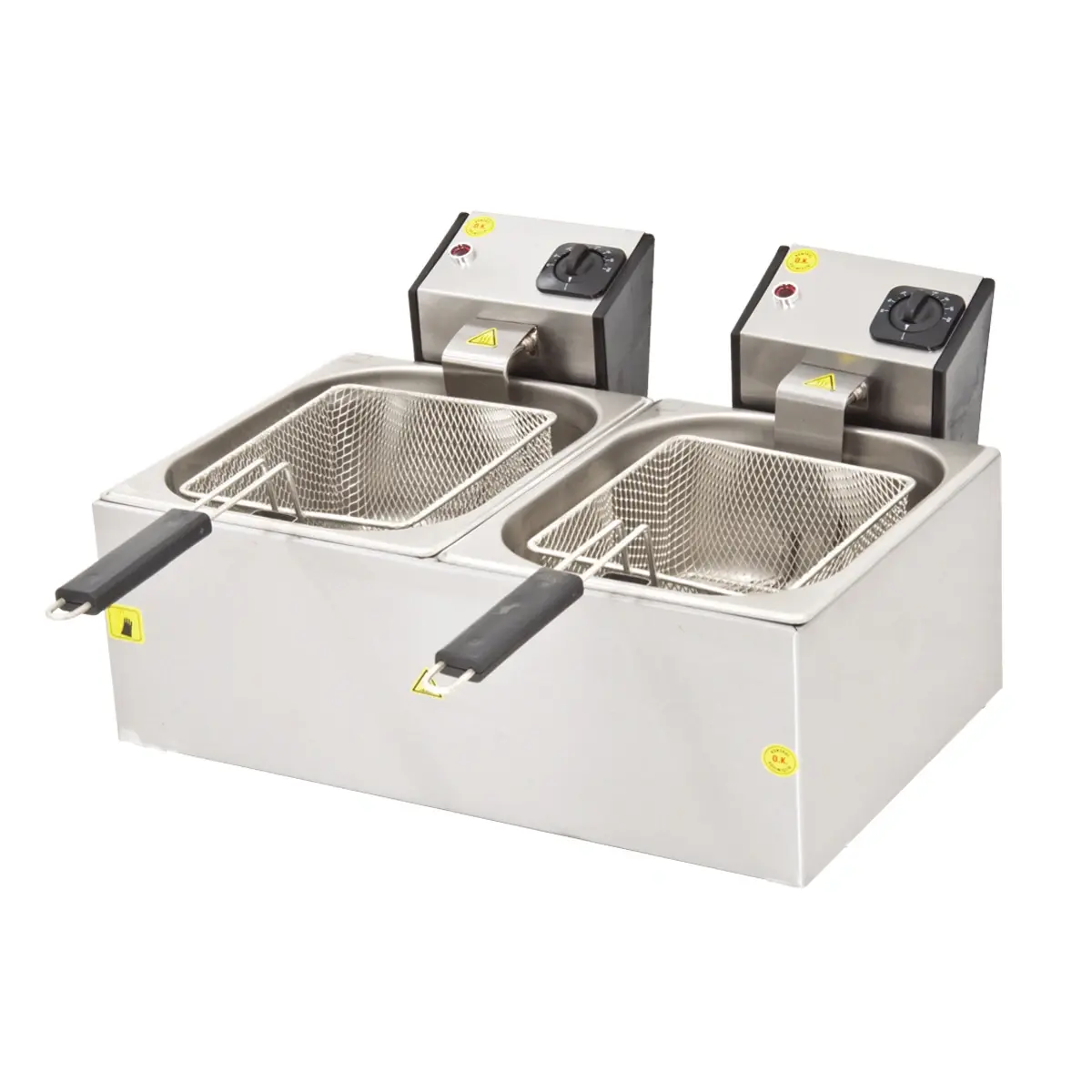 DRN Fritöz  8+8 Lt  Elektrikli