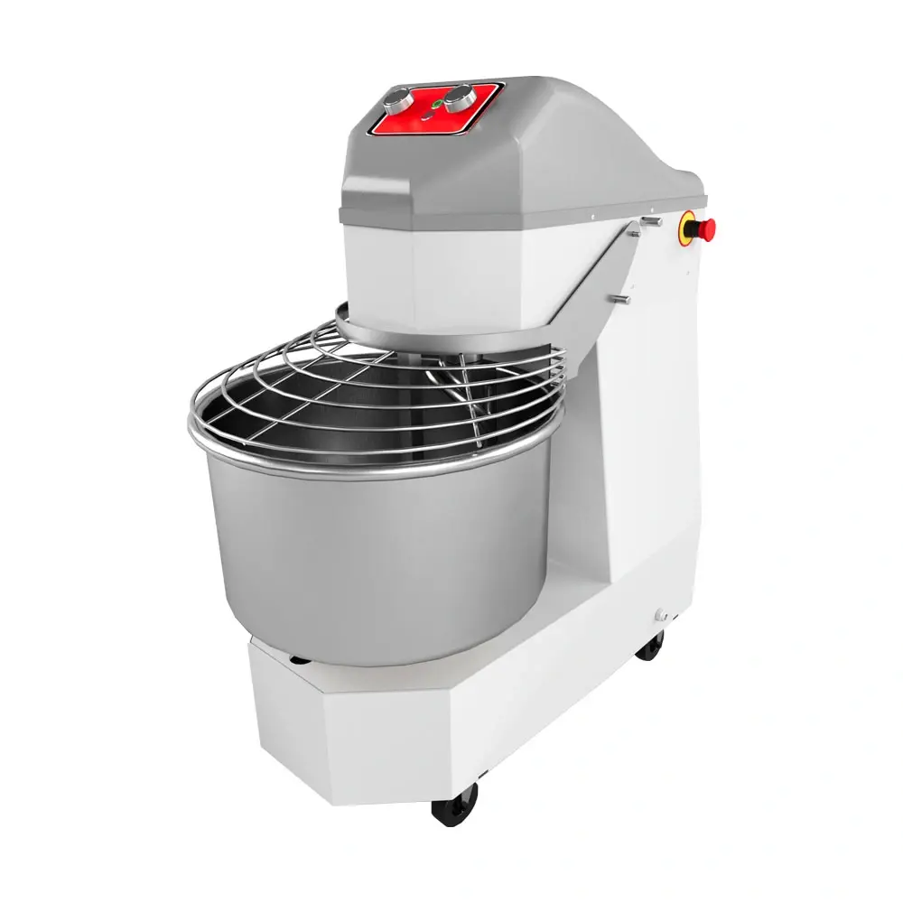 Empero Double Speed Spiral Dough Mixers (with Wheels)