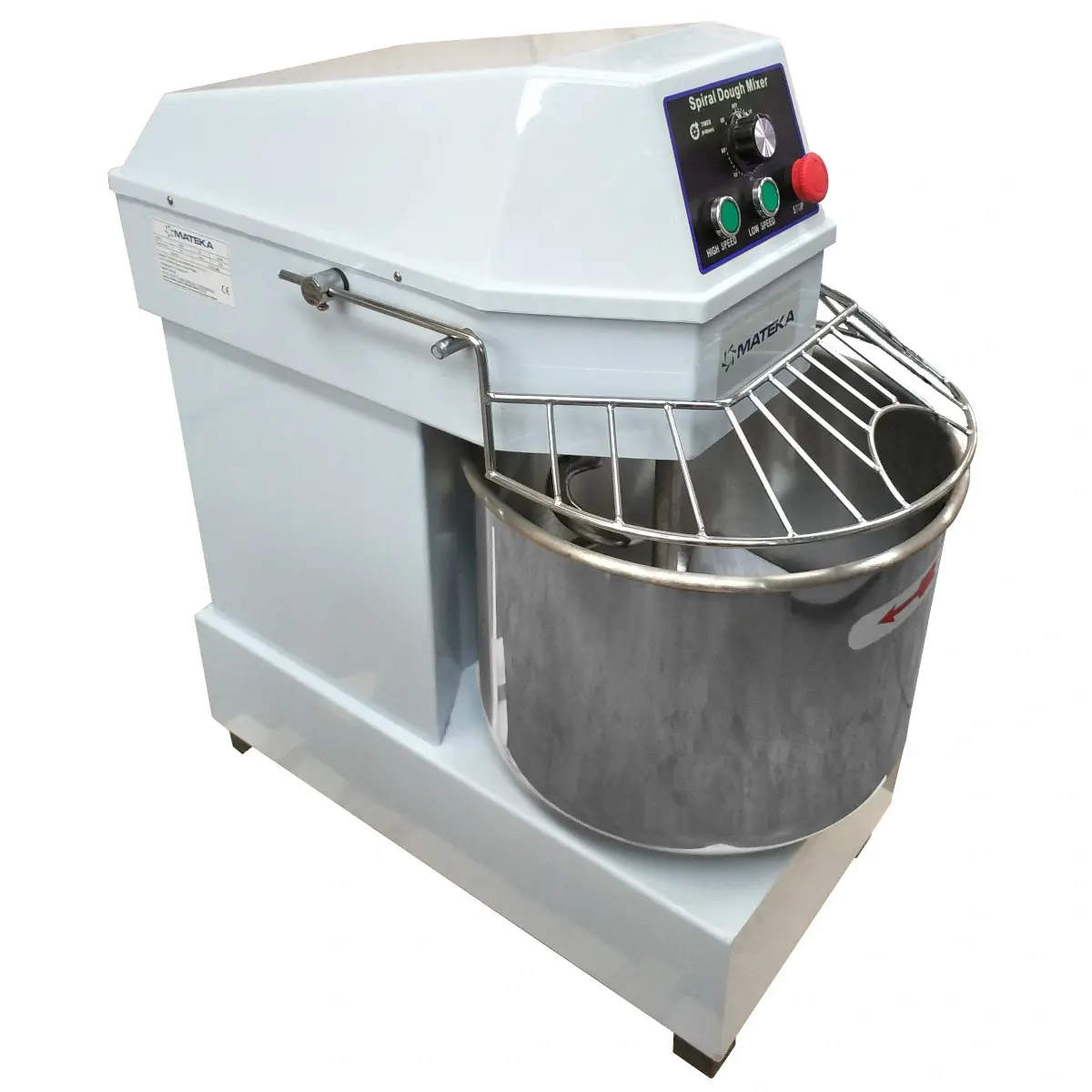 Mateka CSH Series Spiral Mixers 40-60 lt