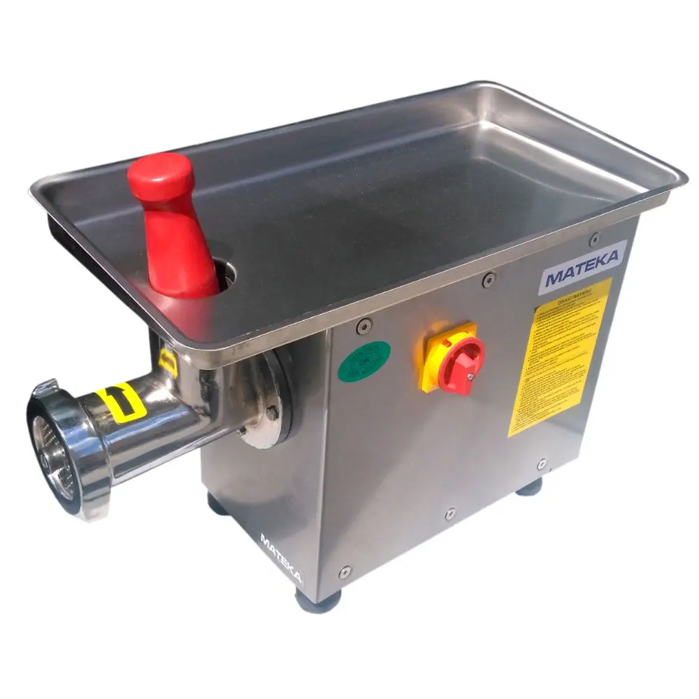 Mateka Meat mincer – Stainless Body (100Kg/h)