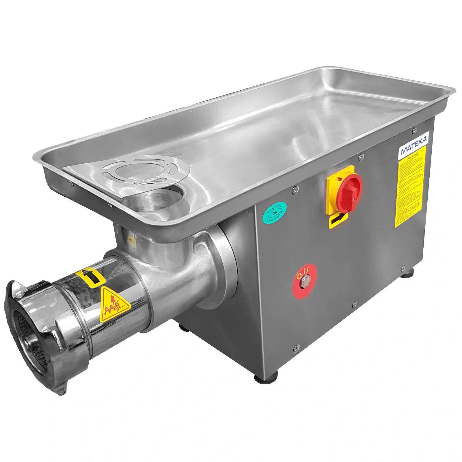 Mateka Meat mincer – Stainless Body (400Kg/h)