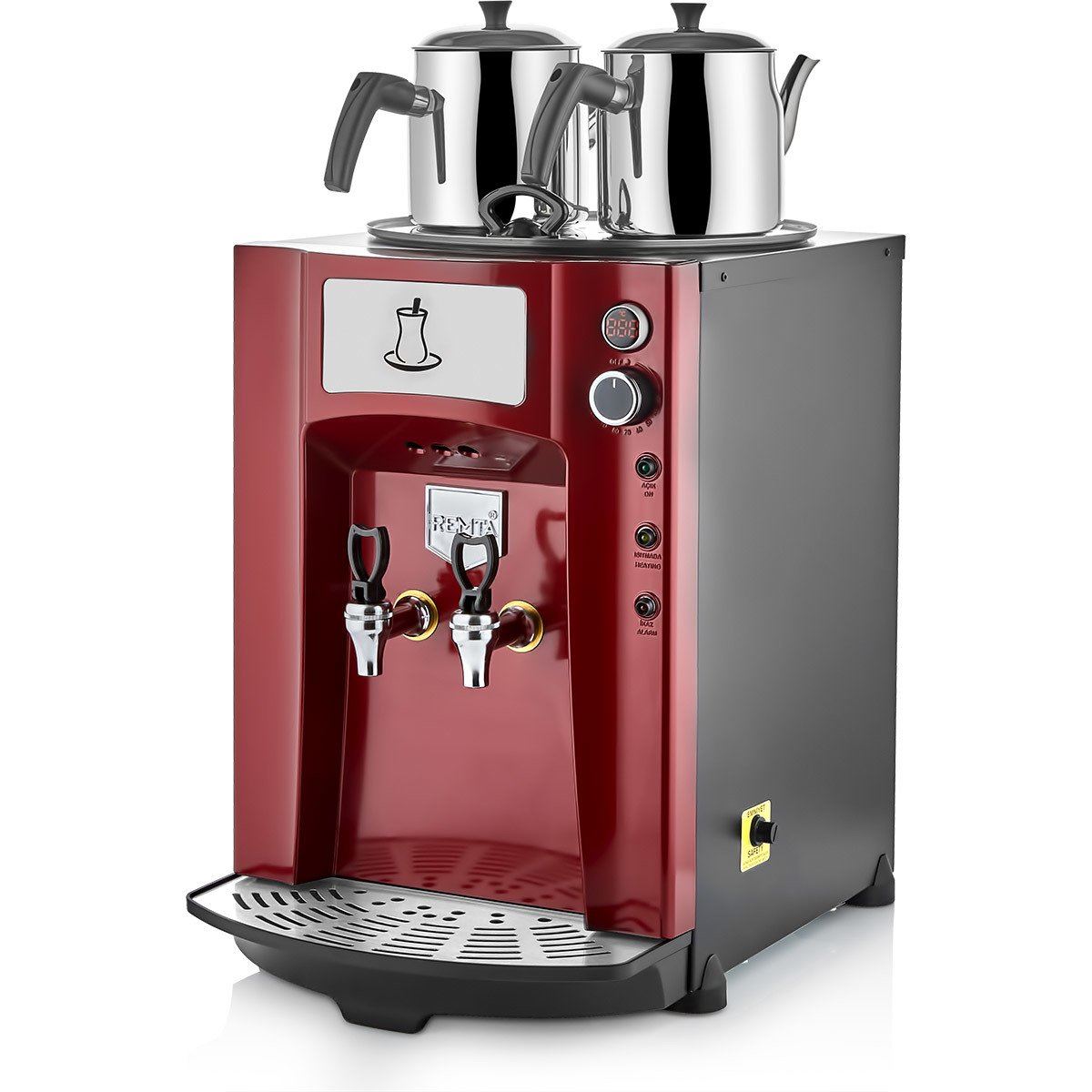 Remta 2 Demlikli Premium Jumbo Çay Makinesi 23 lt Şamandıralı