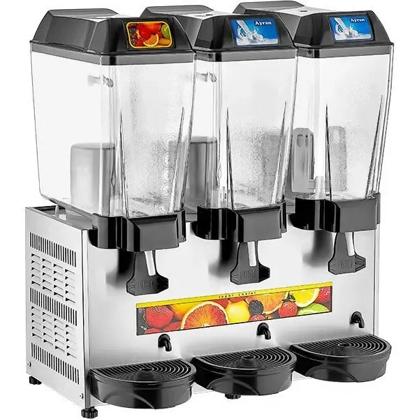 ST19 Üçlü Şerbet+Ayran+Ayran Soğutucu 20+20+20 lt