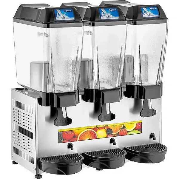 ST20 Üçlü Ayran Soğutucu 20+20+20 lt