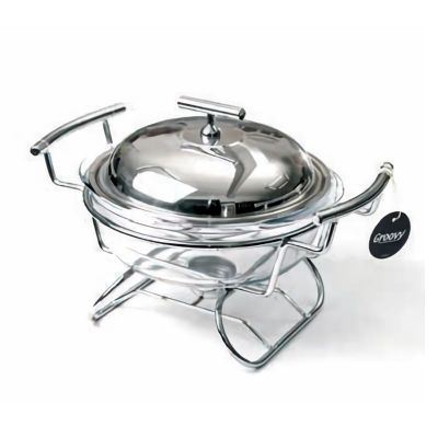 Biradlı Yemek Servis, Yuvarlak, Isıtıcılı, 1.9 L