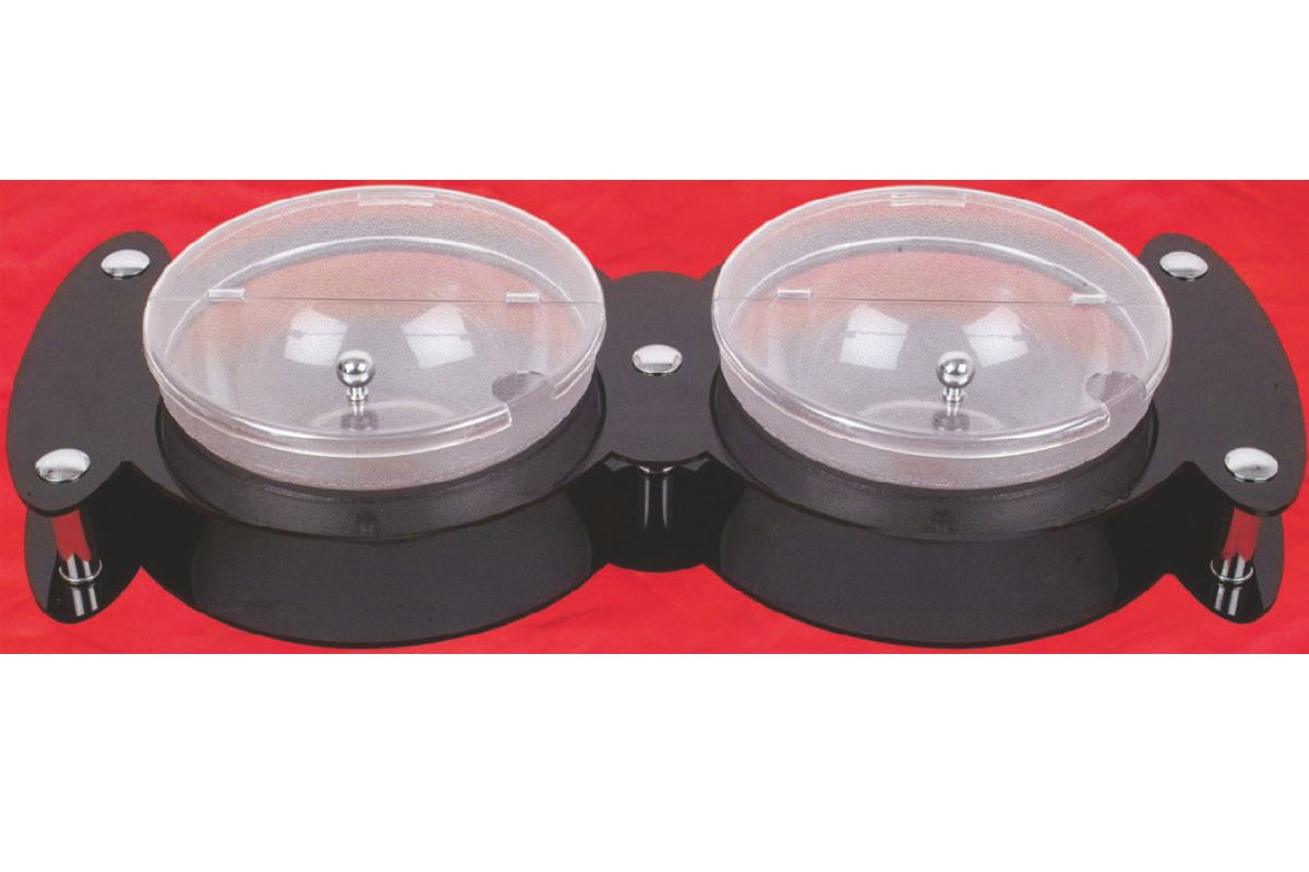Polycarbonat Kaseli Teşhir Standı / 23 cm