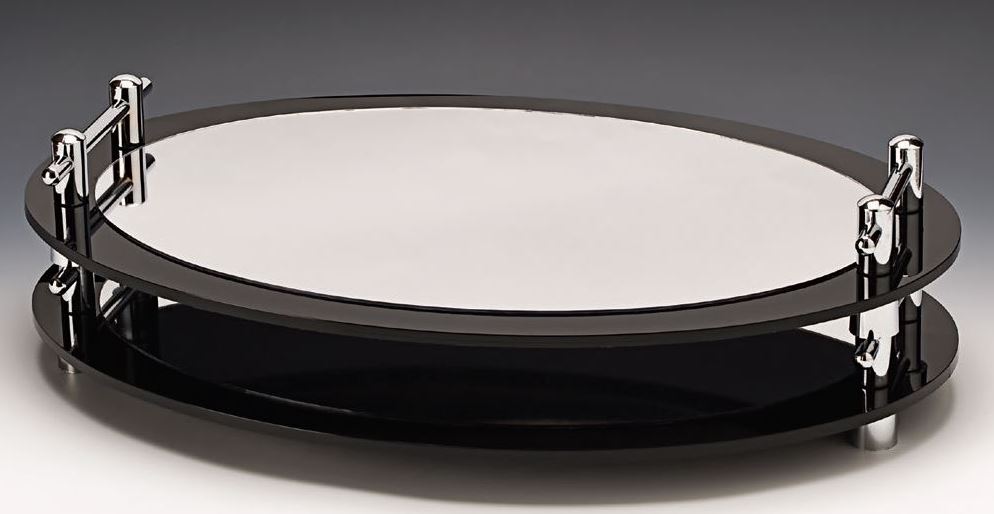 Aynalı Teşhir Standı / Oval