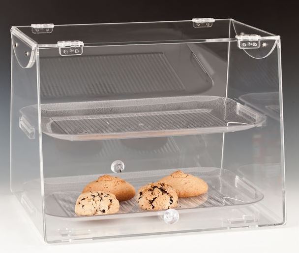 Polycarbonat Tepsili Teşhir Standı