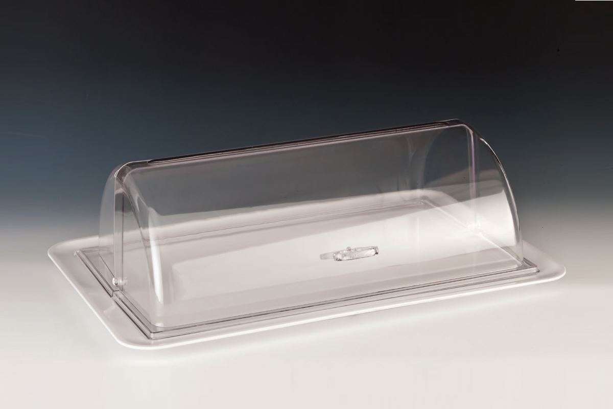 Polycarbonat Rolltop Kapaklı Muhafaza Kabı / Gn 1/1
