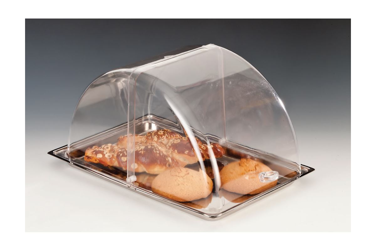 Polycarbonat Rolltop Kapaklı Muhafaza Kabı / Küçük 18/10