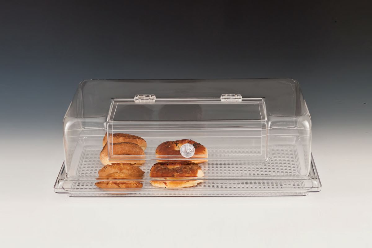 Polycarbonat Tepsili Muhafaza Kabı / Gn 1/1