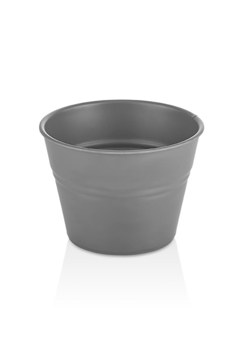 GREY Round Bucket