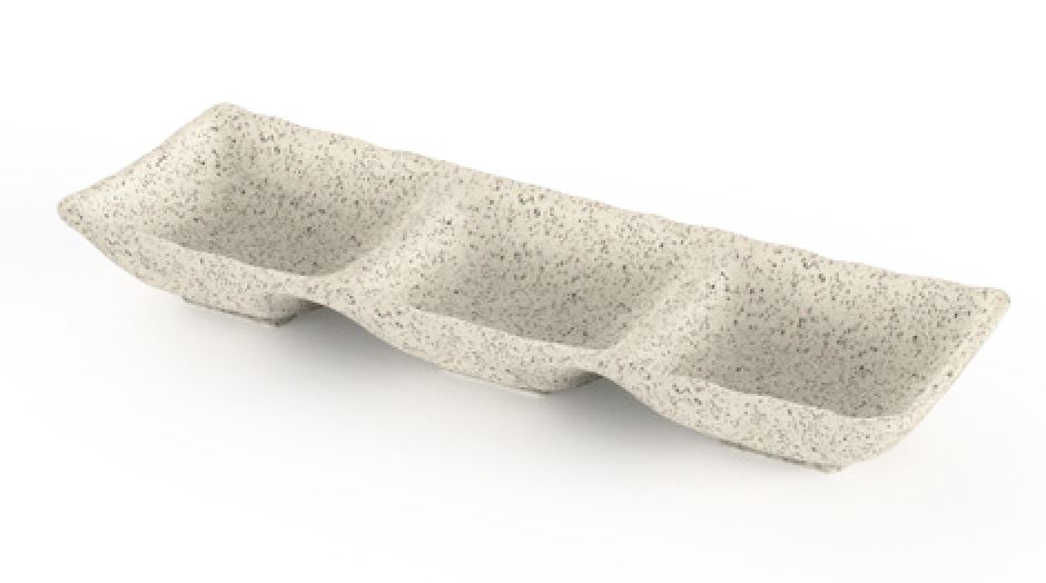 WHITE GRANITE Ramekin-Minimal